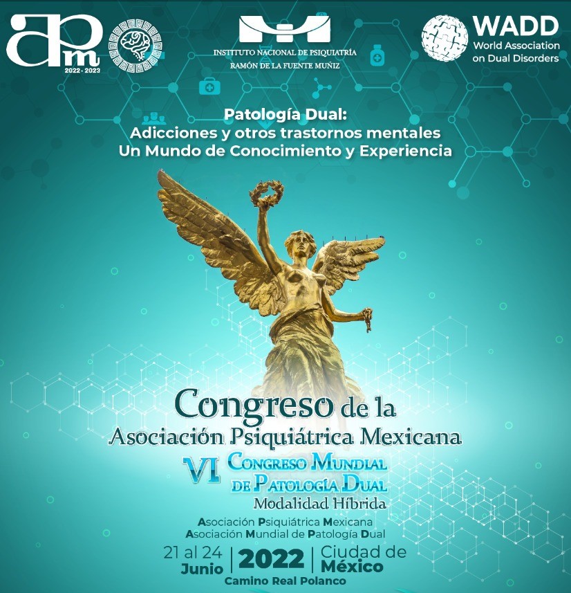 banner VI Congreso Mundial de Patología Dual